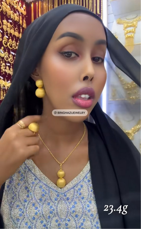 Bahraini Habasha Gold Set – 23.4g