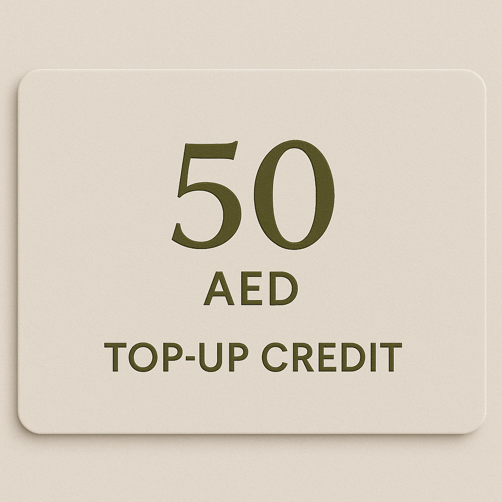 Binghazi Gold Wallet – Top up 50 aed