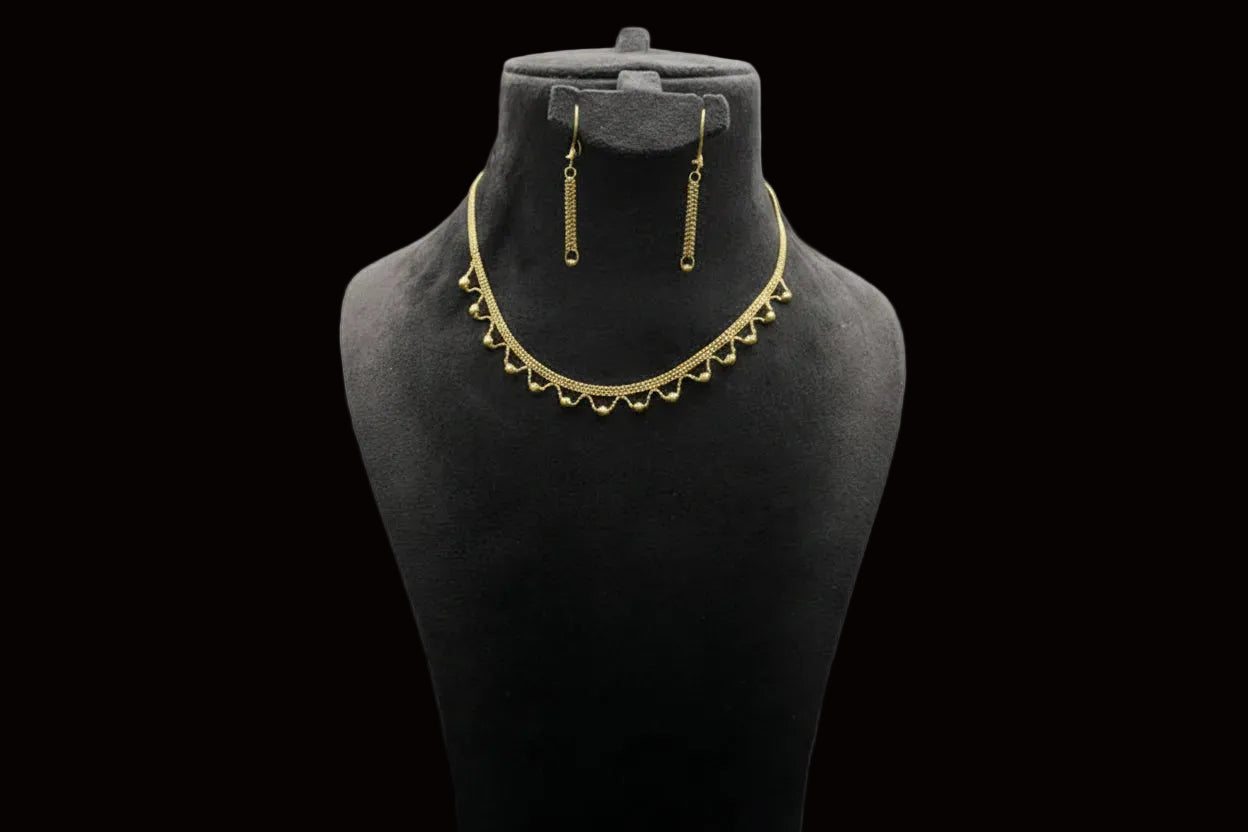 Silkline Chain – Afro-Minimalist Singapore Necklace - 20.2 grams