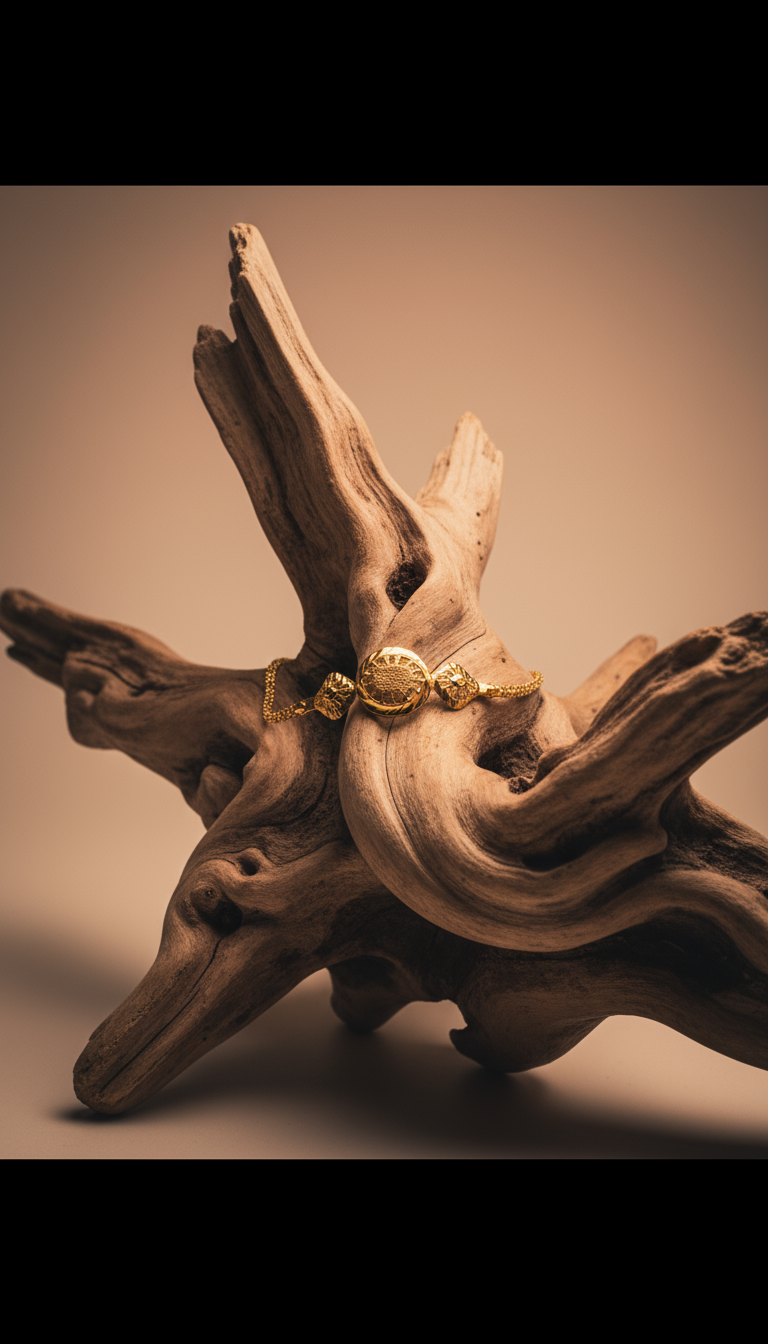 Radiant Bloom Gold Bracelet