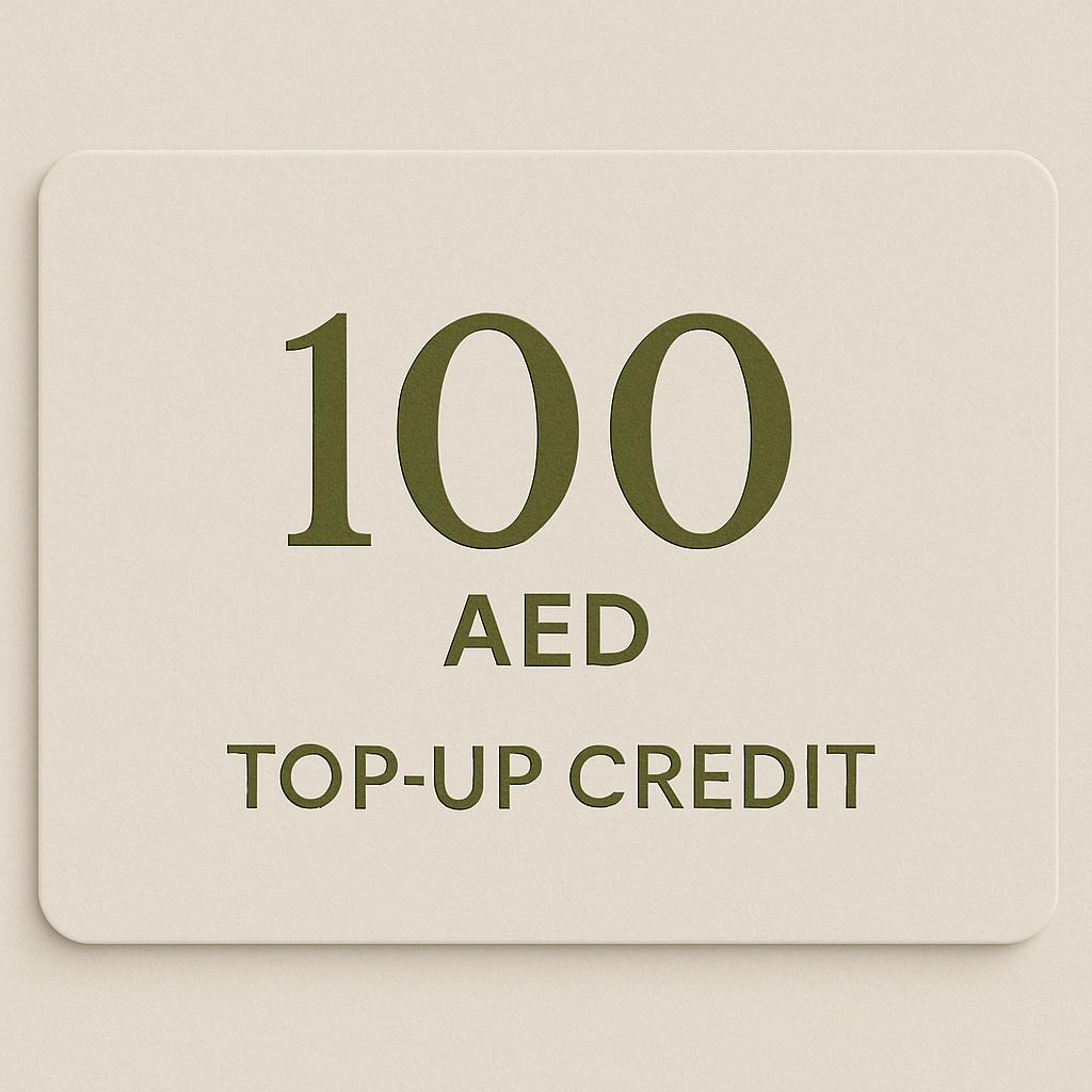 Binghazi Gold Wallet – Top up 100 aed