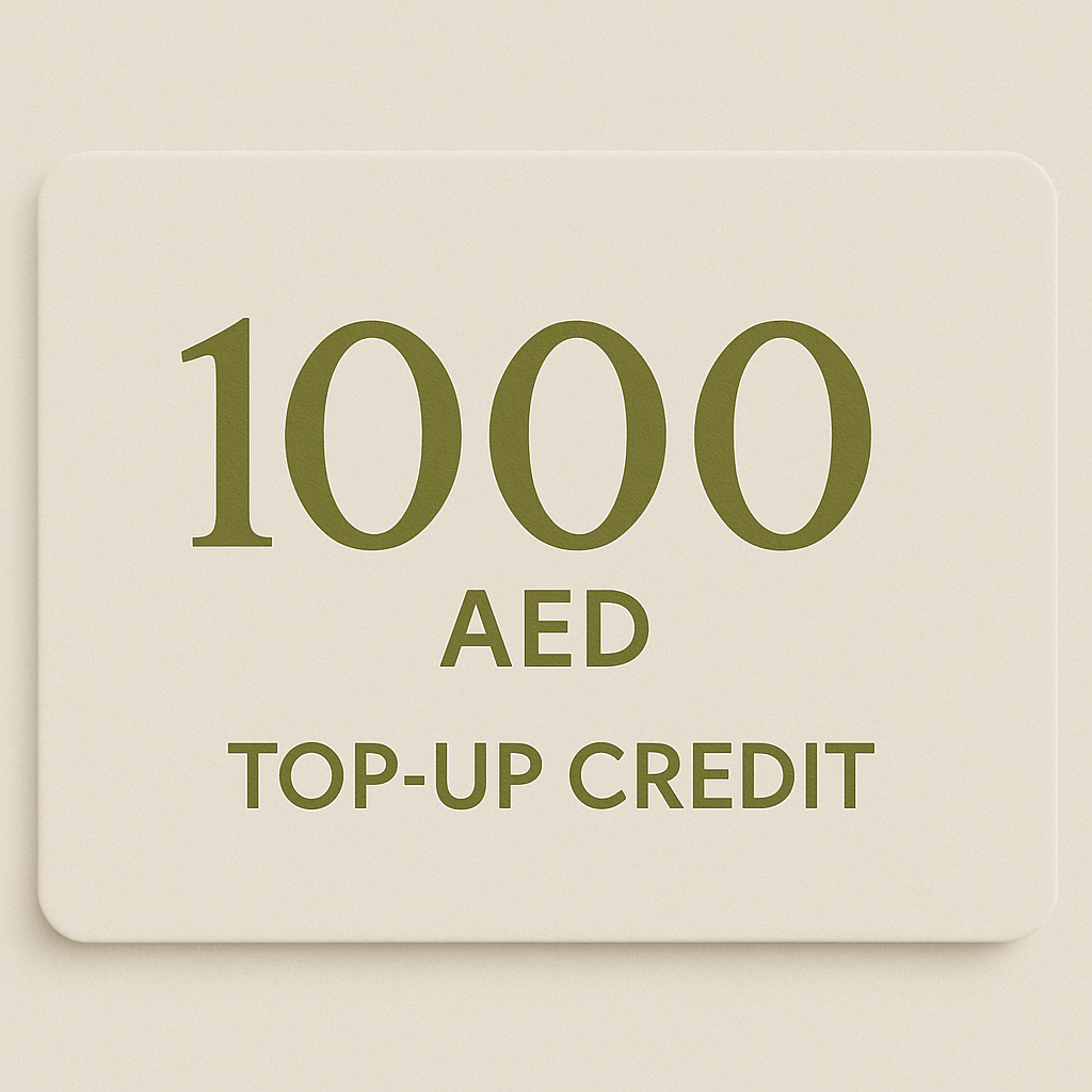 Binghazi Gold Wallet – Top up 1000 aed