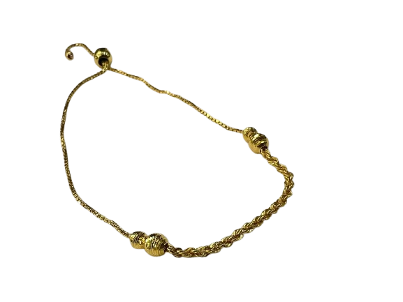 Twisted Rope Bead Bracelet