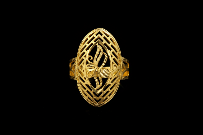 21k Ring Bahrani Design 2.7 Gram