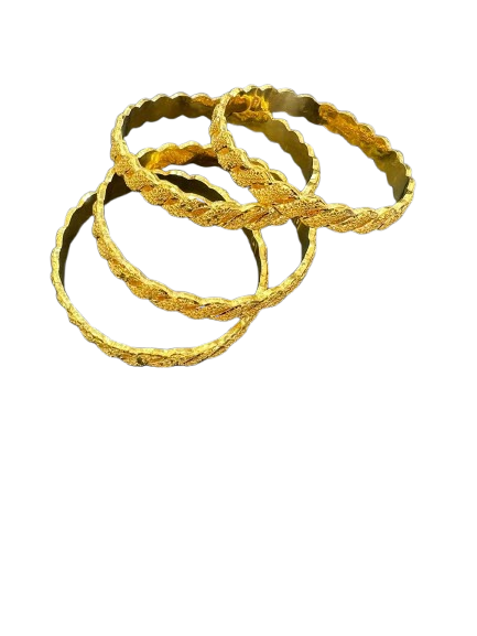 21K - Bahraini Design Bangle 46.4 Gram