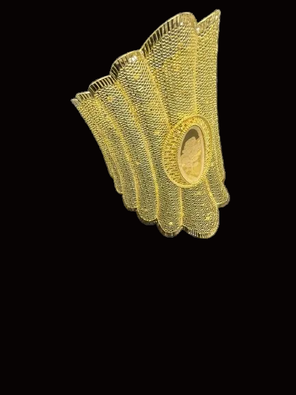 21k- Turkish Design bangle 39.4 Gram