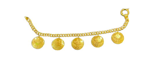 21k- Bracelet Turkish Design 9.4 Gram