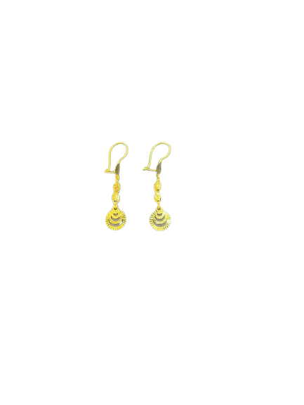 21k- Dubai Earings 3.1 Grams