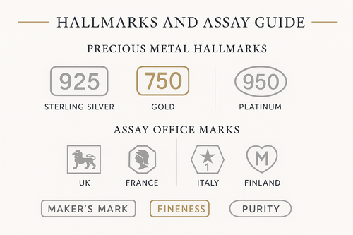 HALLMARKS / ASSAY GUIDE 