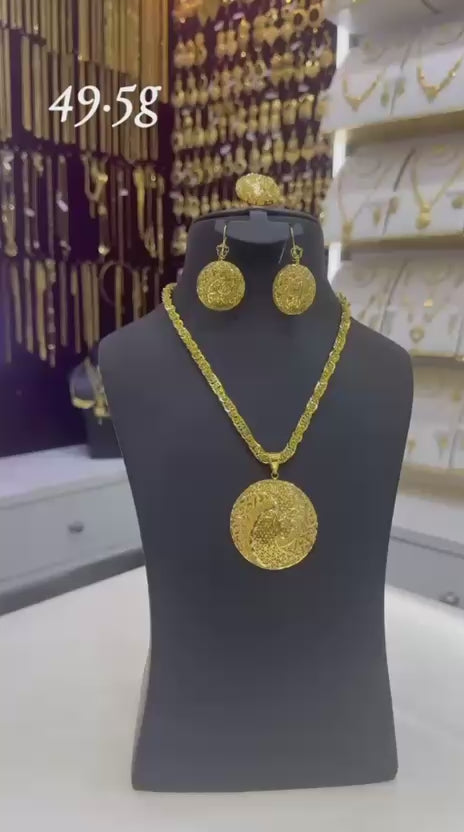 Zainah pendant Set 49.5 gram
