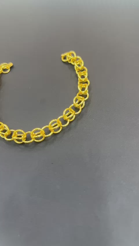 21k- Bracelet Turkish Design 8.6 Gram