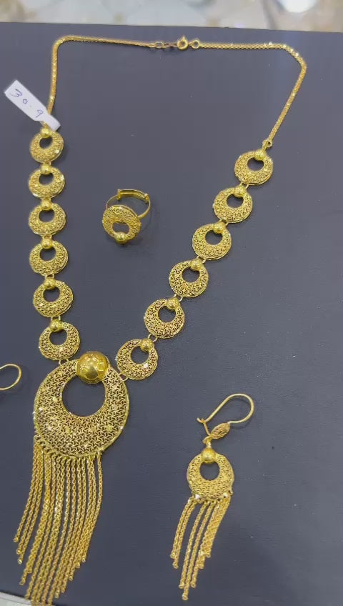 21k- Necklace Turkish Design 30.9 Gram