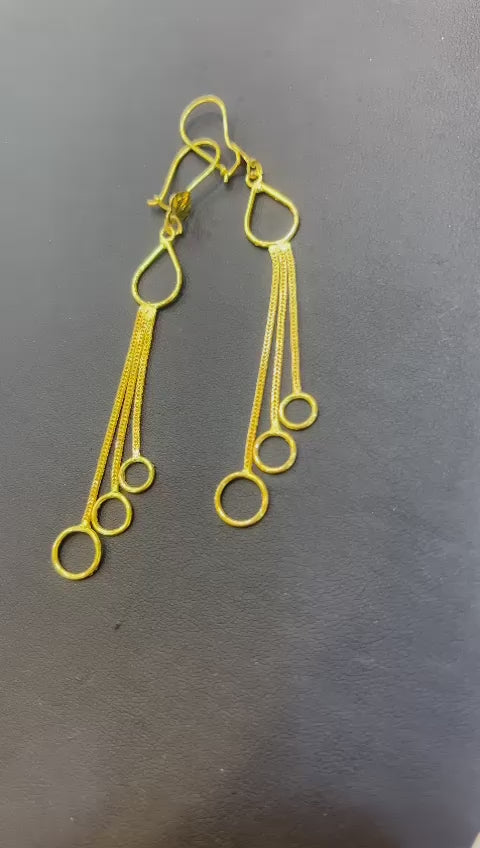 TAZ DUBAI EARINGS 4 GRAMS