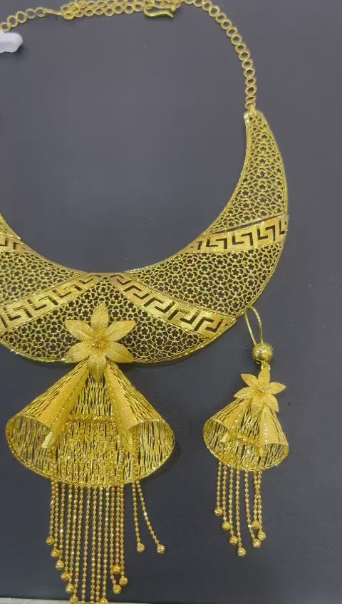 21k- Necklace Turkish Design 59.2 Gram