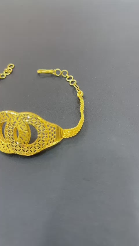 21k- Bracelet Bahrani Design 10.7 Gram